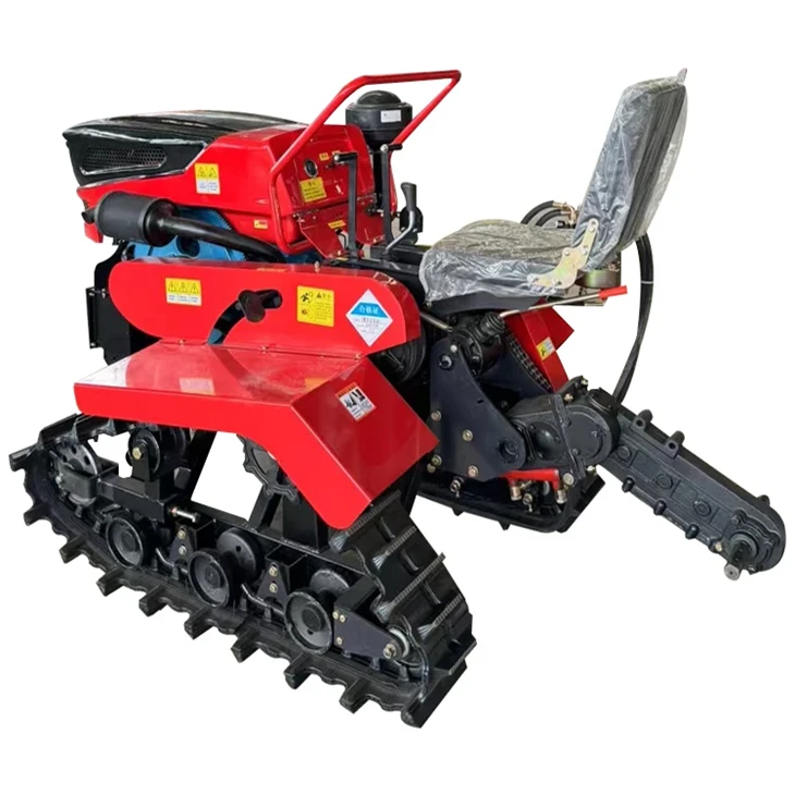 Agricultural Multifunctional Crawler Rotary Tiller
