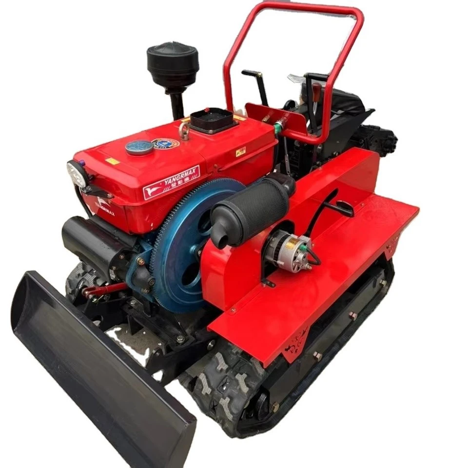 Agricultural Tracked Rotary Tiller