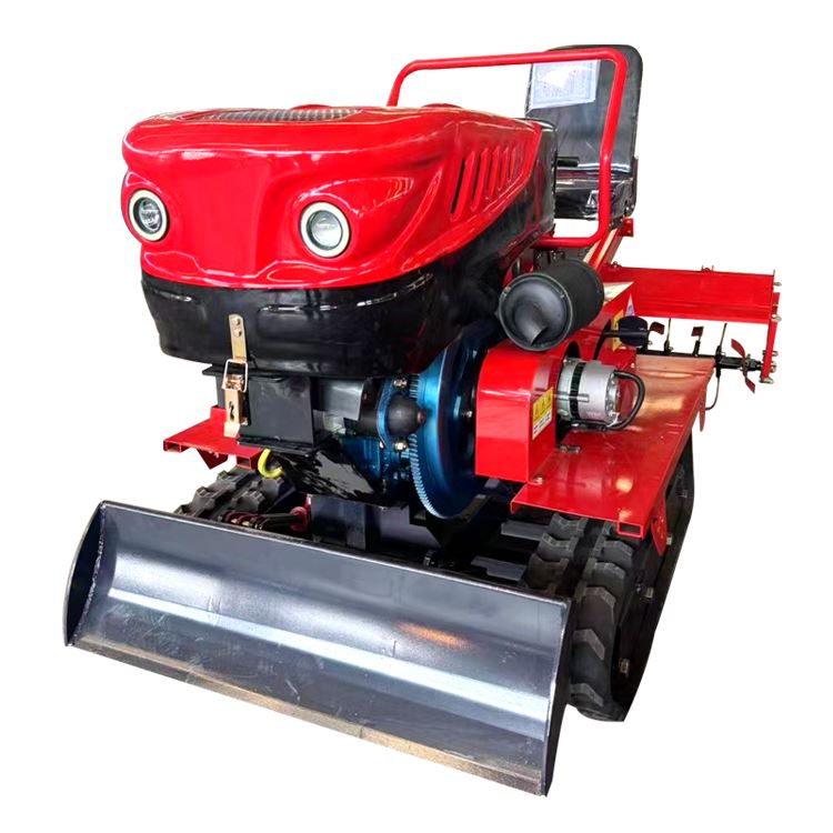 Agricultural Tracked Rotary Tiller