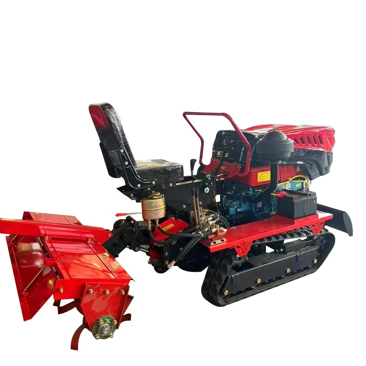 Agricultural Tracked Rotary Tiller