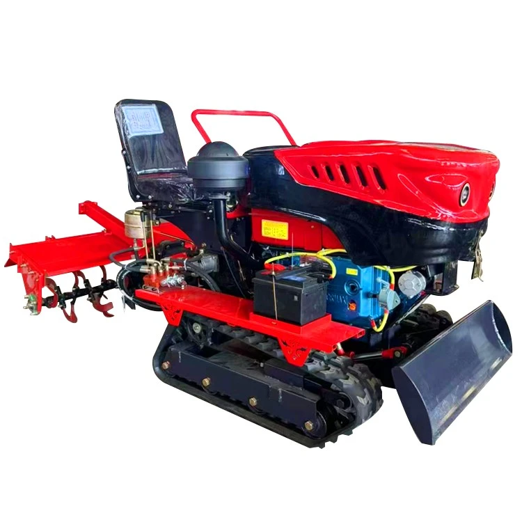 Agricultural Tracked Rotary Tiller