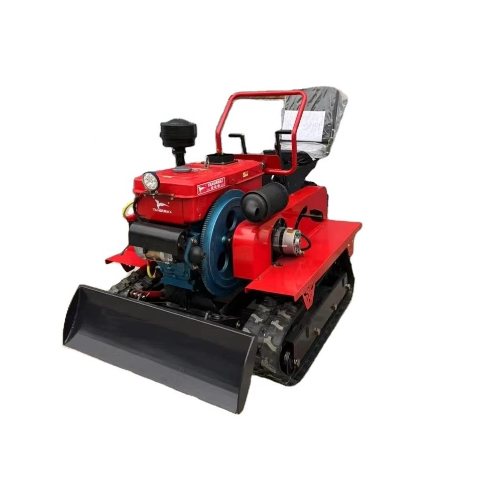 Agricultural Tracked Rotary Tiller