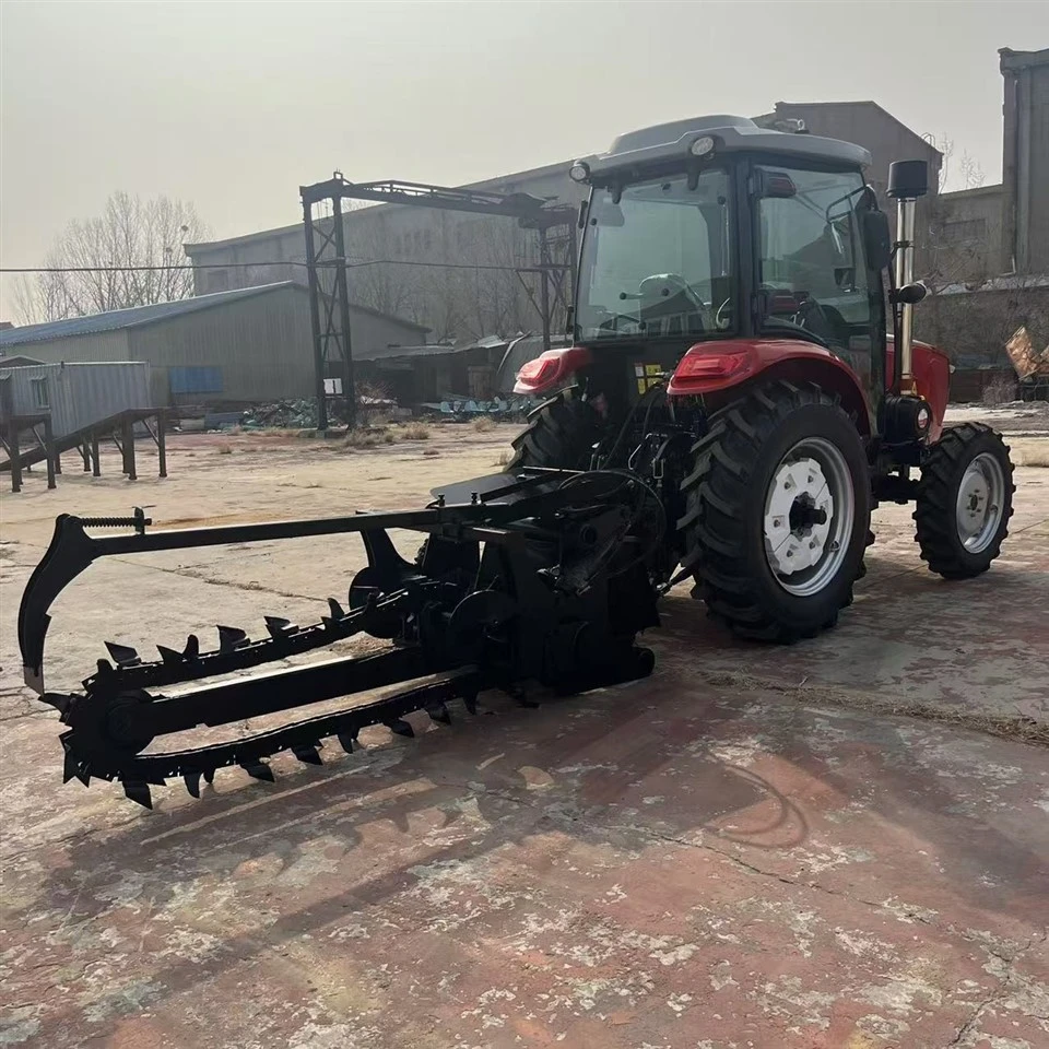 Chain Trenching For Tractor