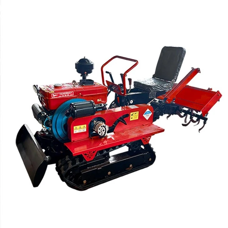 Diesel Powered Crawler Rotary Tiller