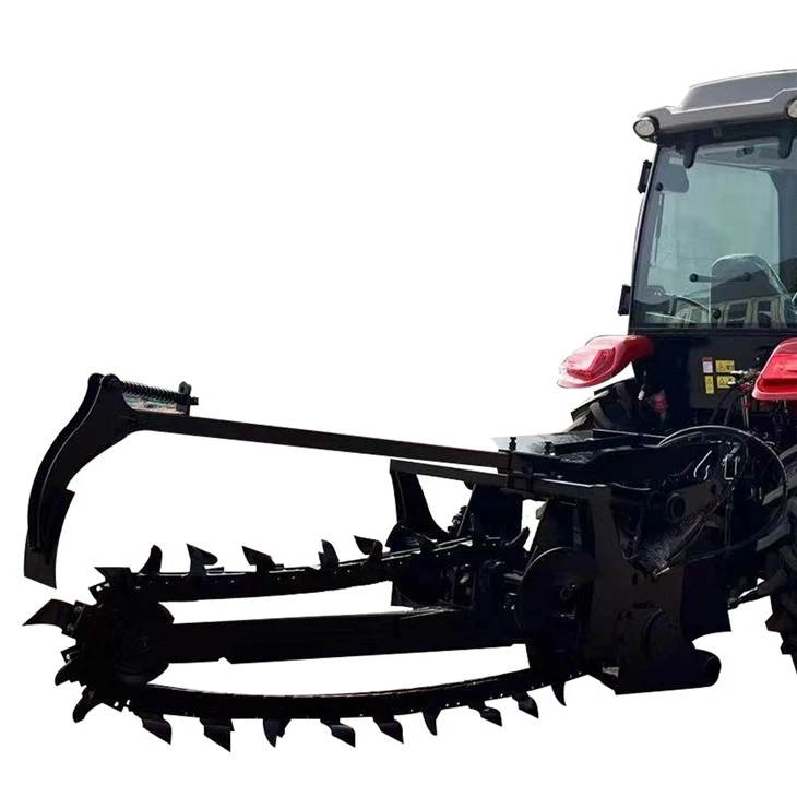 Double Chain Trencher Pipe Trencher