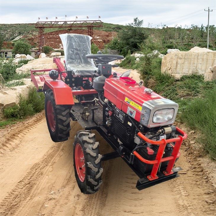 Four-wheel Tractor With Cultivator
