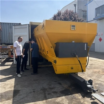 Ash Spreader Packing And Delivery