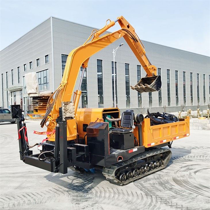 crawler dumper truck