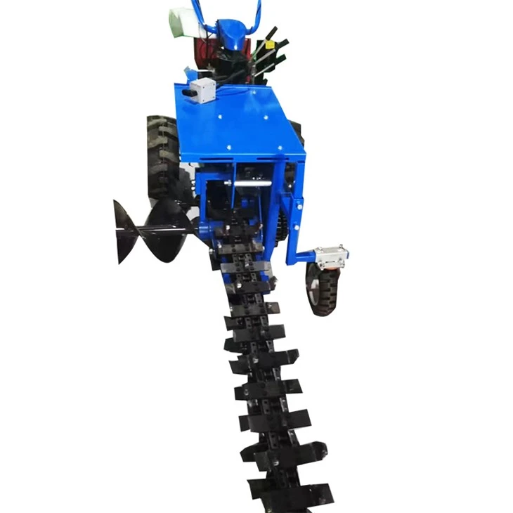 Small Chain Trencher For Household Use