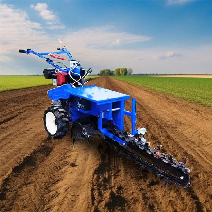 Small Walk-behind Chain Trencher