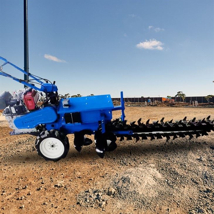 Small Walk-behind Chain Trencher
