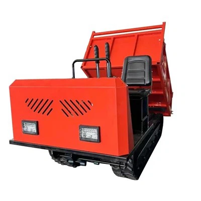 Multifunctional crawler dump truck
