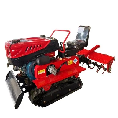 Agricultural Tracked Rotary Tiller