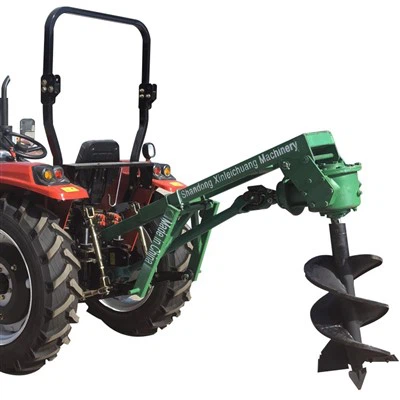 Revolutionizing Afforestation: Tractor-Driven Tree Planting Hole Digger Takes...