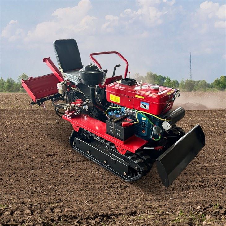 Track Rotary Cultivator